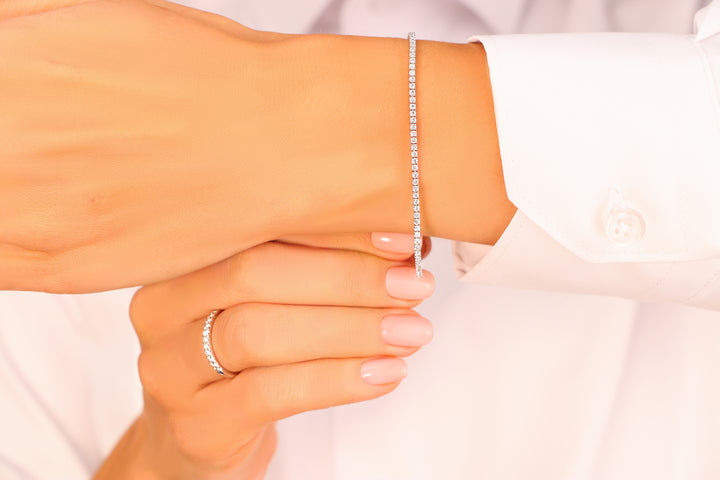 Apyranke su deimantais B805D-1W 