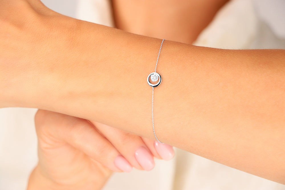 Apyranke_su deimantais B822D-1W