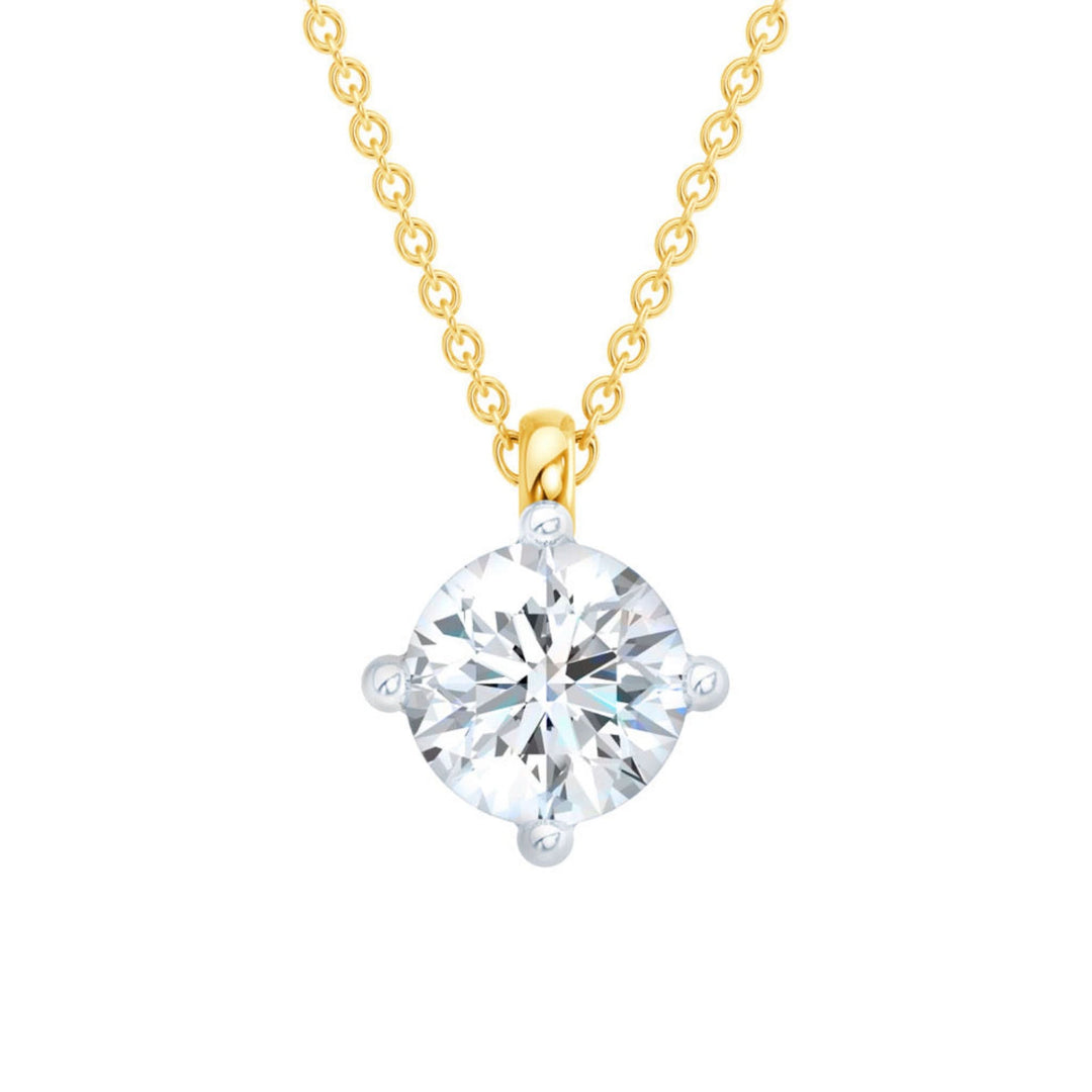 Auksinis_pakabukas_su_deimantu_ir_grandinele_Love