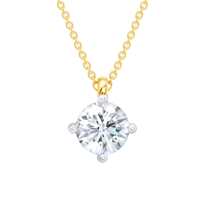 Auksinis_pakabukas_su_deimantu_ir_grandinele_Love