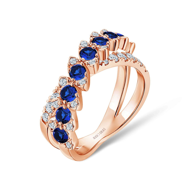 Auksinis_ziedas_su_deimantais_ir_safyrais_R190DS-1R