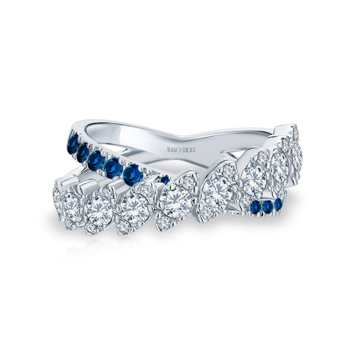 Auksinis_ziedas_su_deimantais_ir_safyrais_R190DS-2W