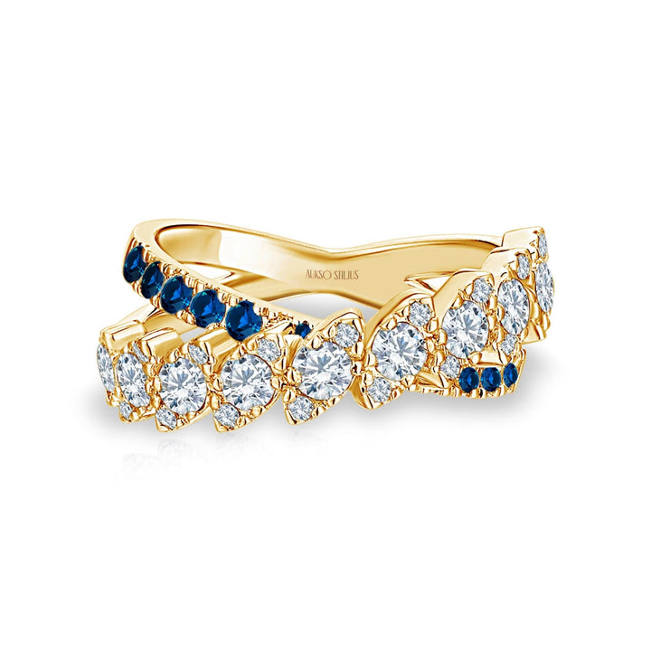 Auksinis_ziedas_su_deimantais_ir_safyrais_R190DS-2Y