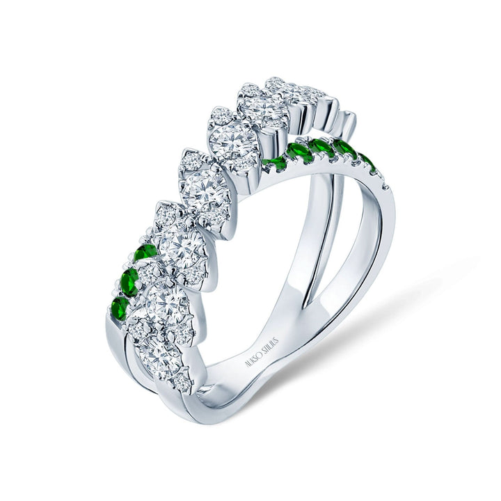 Auksinis_ziedas_su_deimantais_ir_smaragdais_R190DE-2W