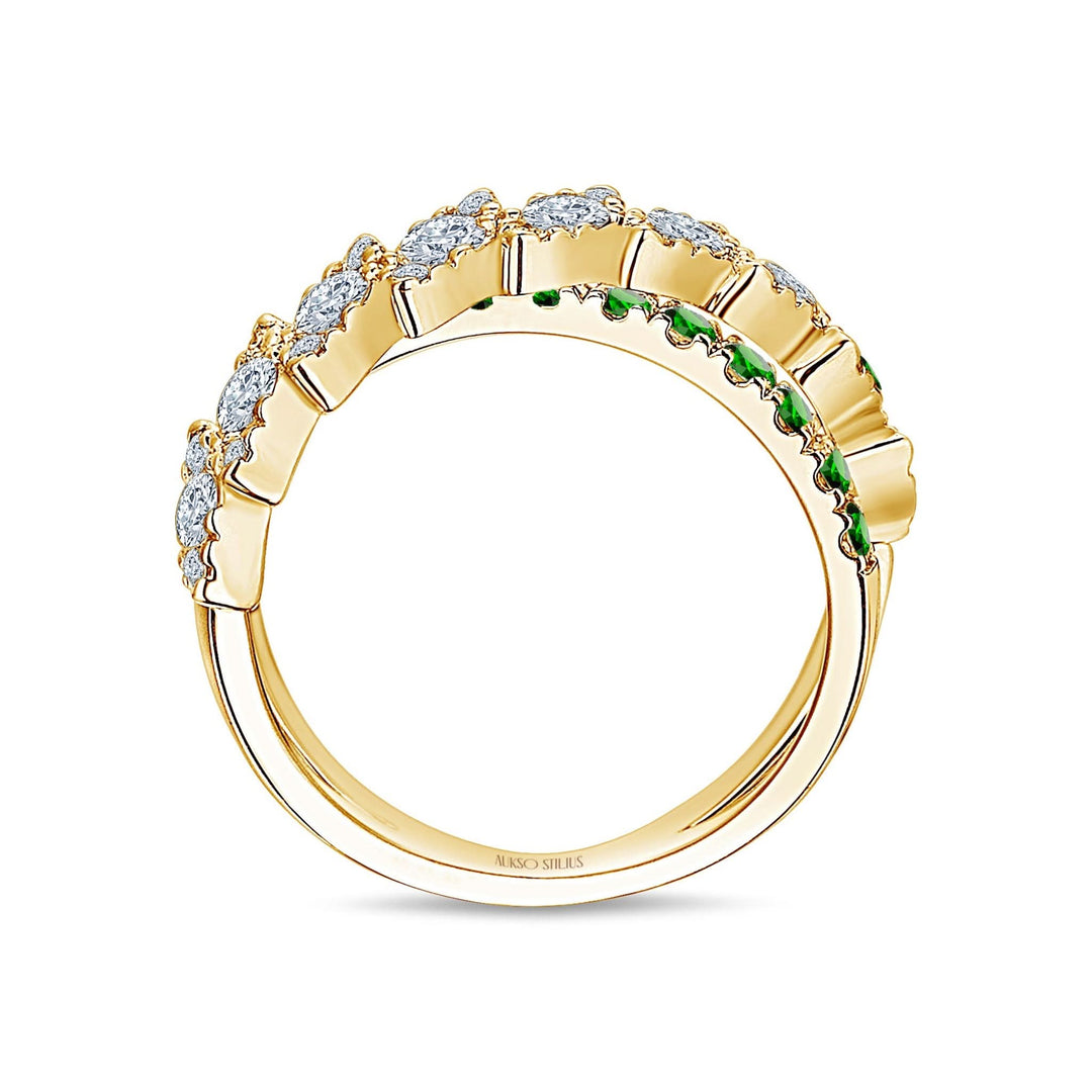 Auksinis_ziedas_su_deimantais_ir_smaragdais_R190DE-2Y