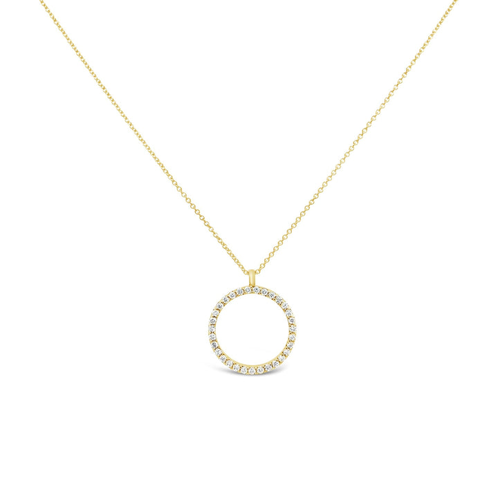 Auksine grandinele ir pakabukas su deimantais