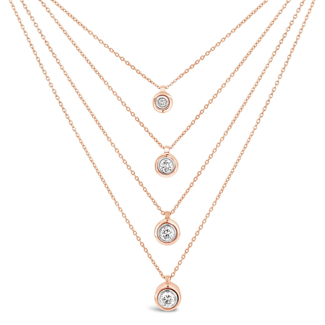 Auksine grandinele ir pakabukas su deimantu